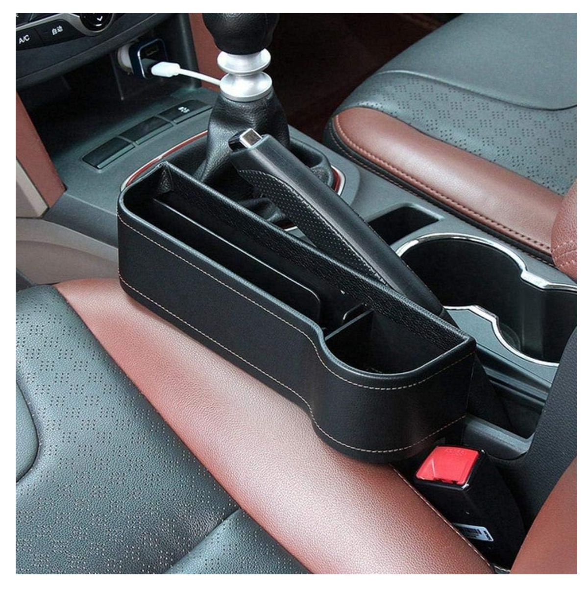 Miniatura 5 de Organizador Carro Bolsillo Porta Vaso